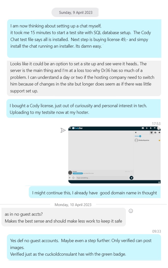 cuckold chat the beginning