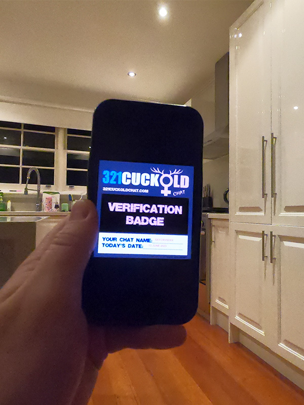 Verification cuckold badge