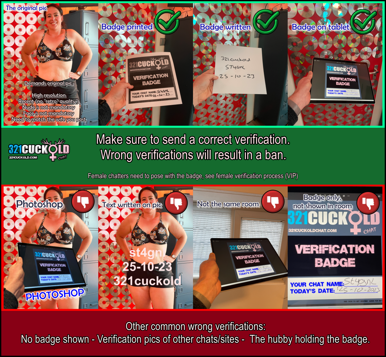 Verification fails